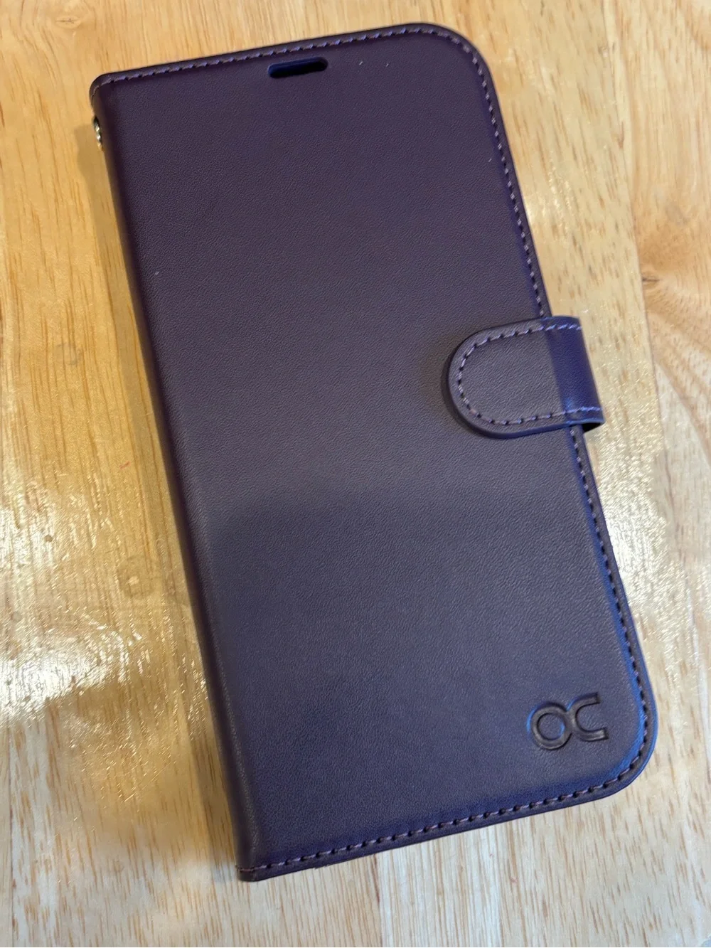 iPhone 16 Pro Max -Wallet Phone Case Folio in Purple